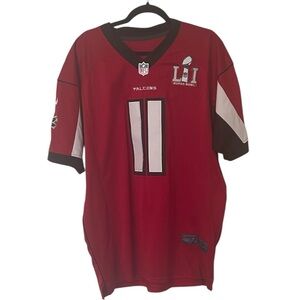 NFL Field Red Julio Jones Atlanta Falcons Super Bowl LI (51) Jersey Nike Size 48